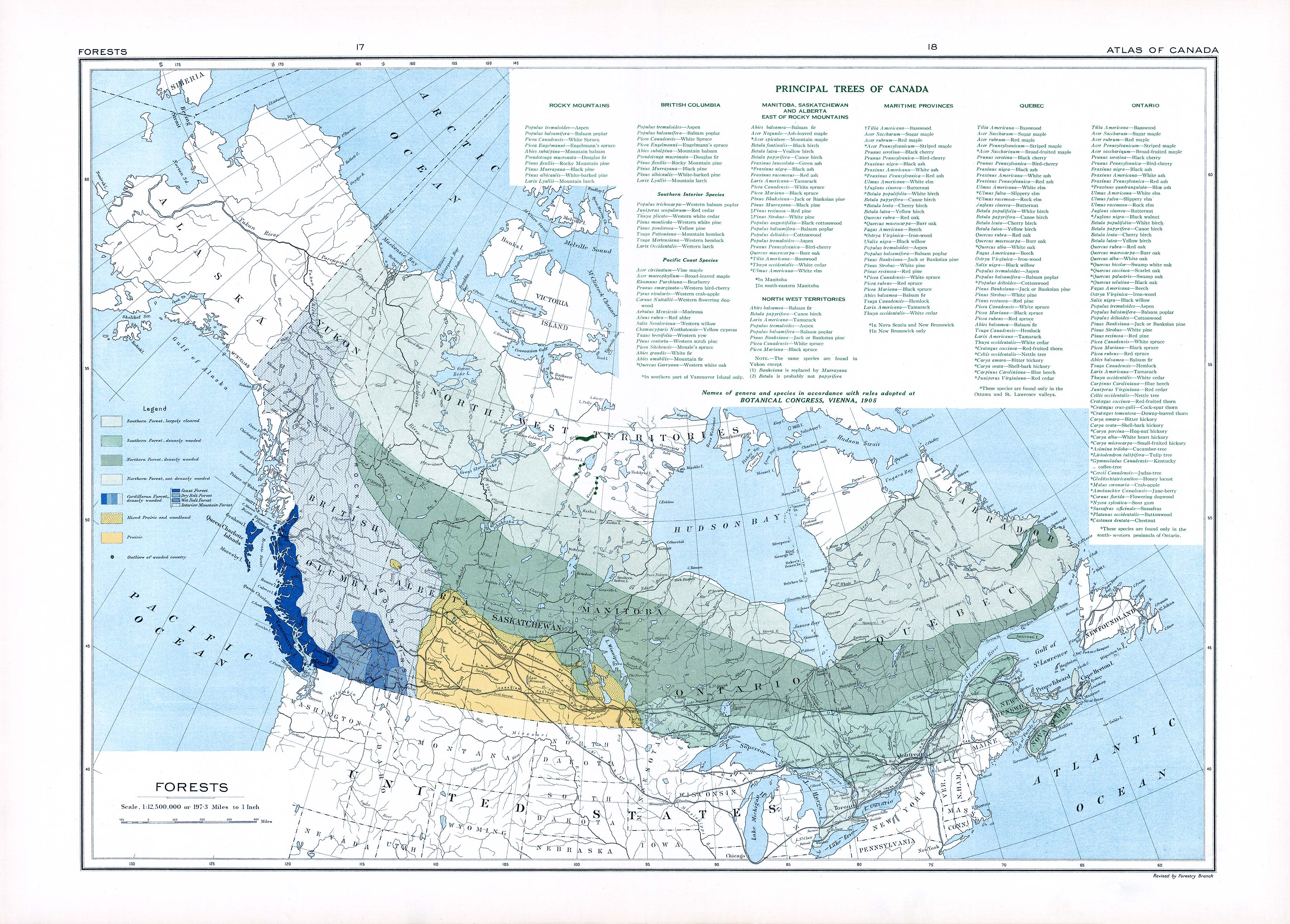 Bc Foraging Map British Columbia History